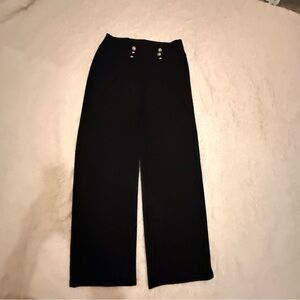 Stylish Black Wide-Leg Pants